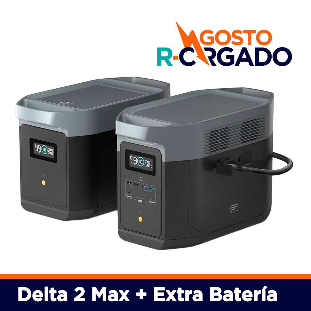 EcoFlow DELTA 2 Max Estación de Energía Portátil