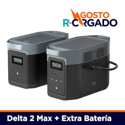 EcoFlow DELTA 2 Max Estación de Energía Portátil