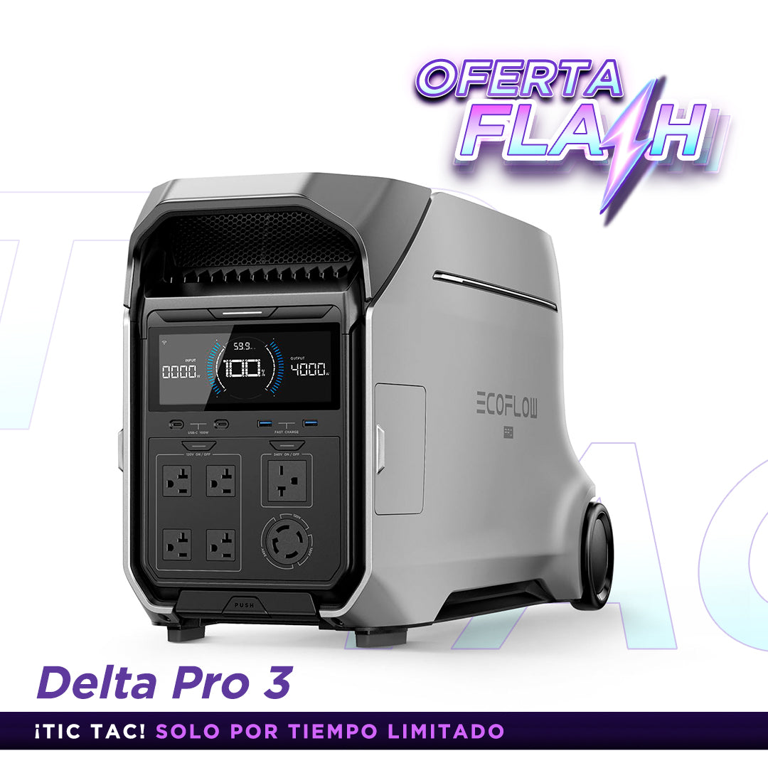 EcoFlow DELTA Pro 3 Estación de Energía Portátil