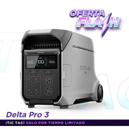 EcoFlow DELTA Pro 3 Estación de Energía Portátil
