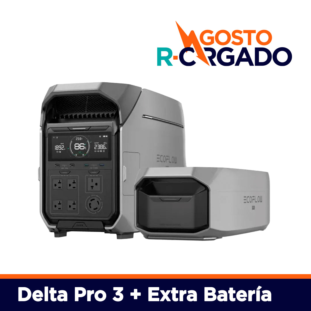 EcoFlow DELTA Pro 3 Estación de Energía Portátil