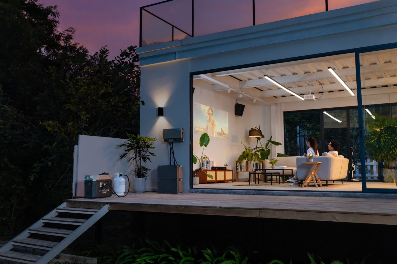 Generador Inteligente EcoFlow a Combustible