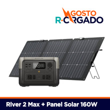 River 2 Max + Panel Solar 160W