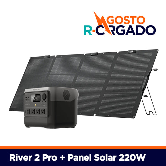 River 2 Pro + Panel Solar 220W