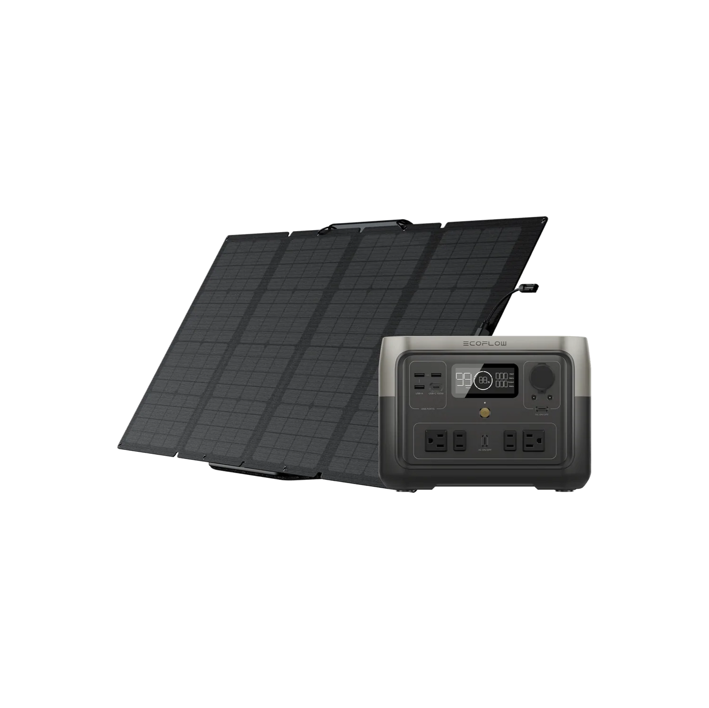 River 2 Pro + Panel Solar 160W